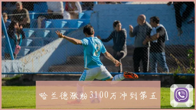 哈兰德涨粉3100万冲到第五
